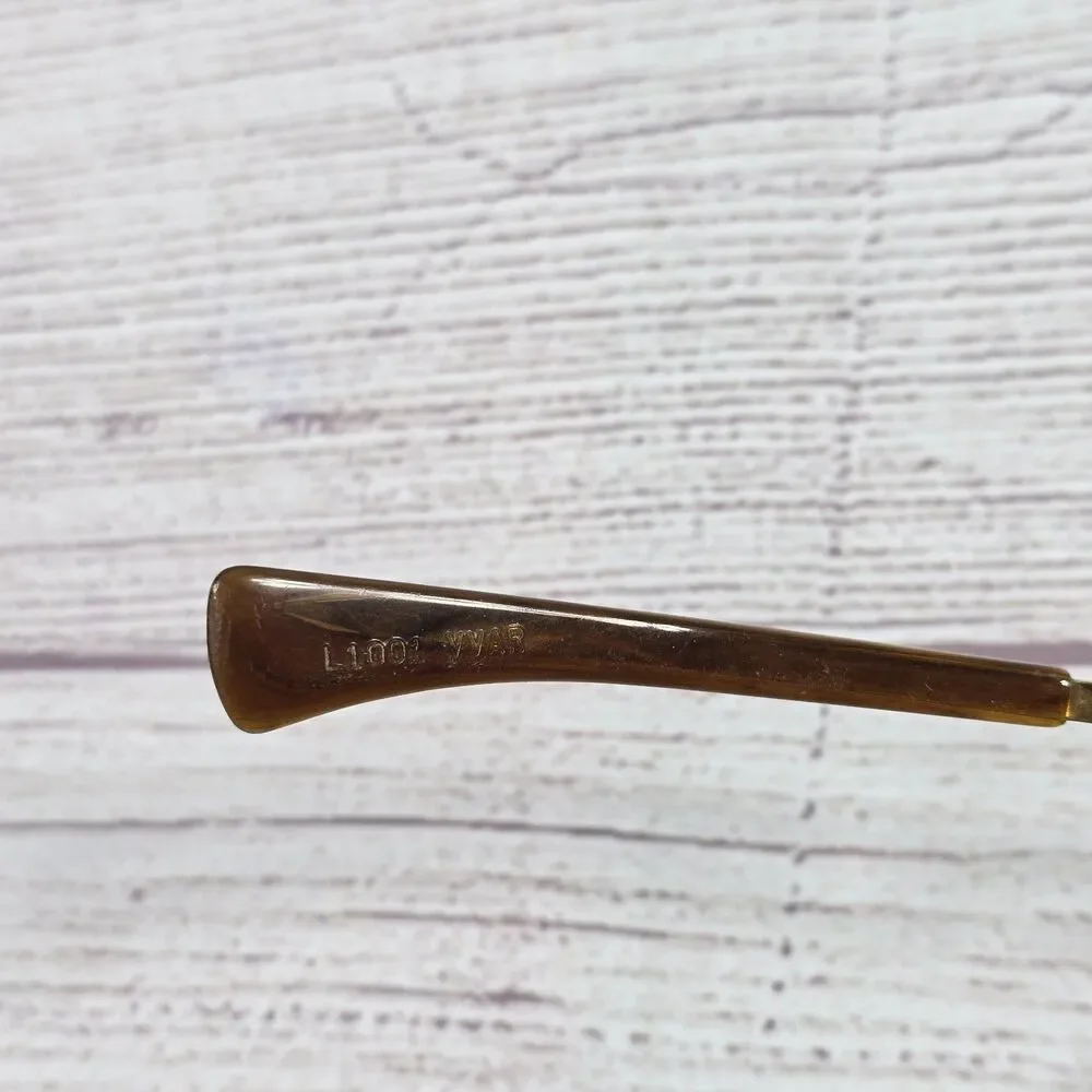 Vintage RAY-BAN B&L L1005 Arista/Tort G15 UV Rectangular Olympian II Sunglasses